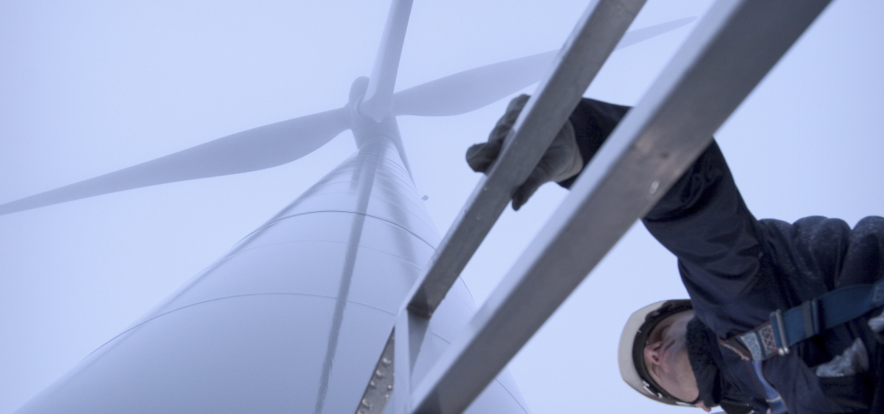 Sicherer Zugang in Windkraftanlagen
